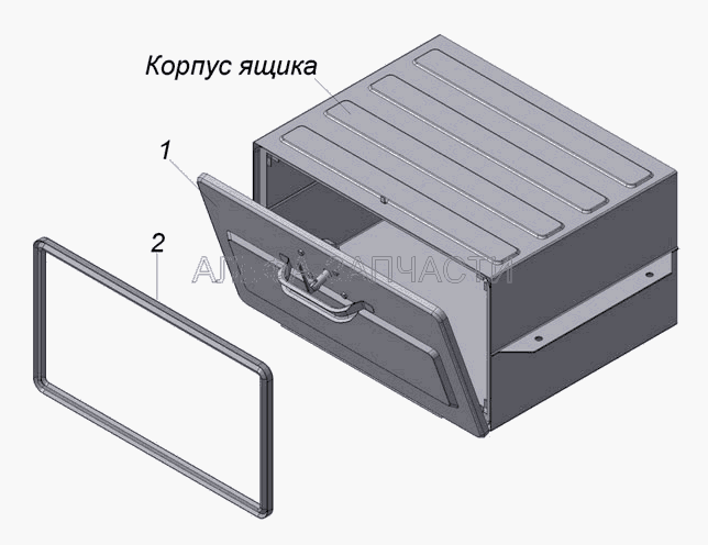 6606-3919010 Ящик для ЗИП в сборе  